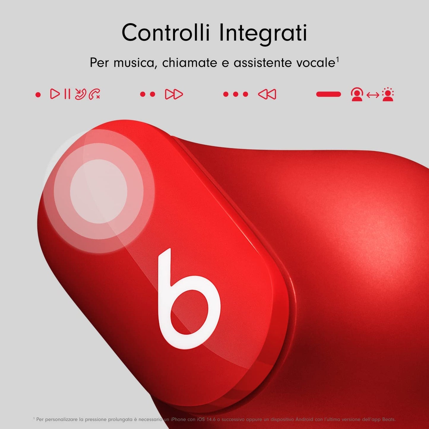 Original Beats Studio Buds - Auricolari senza fili con cancellazione del rumore 