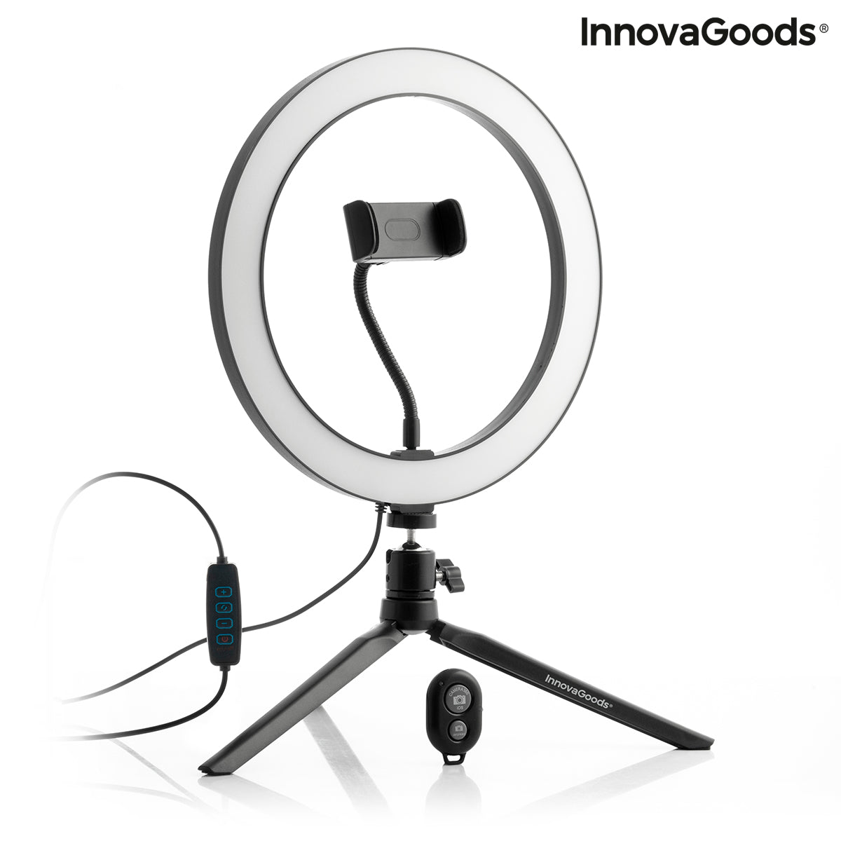 Selfie Ring Light with Tripod and Remote Youaro InnovaGoods