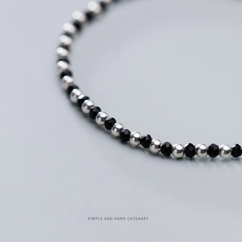925 Sterling Silber Schlichtes Armband Feines Design