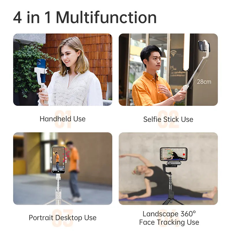 Hohem Official iSteady Q Selfie Stick For iphone Android Adjustable
