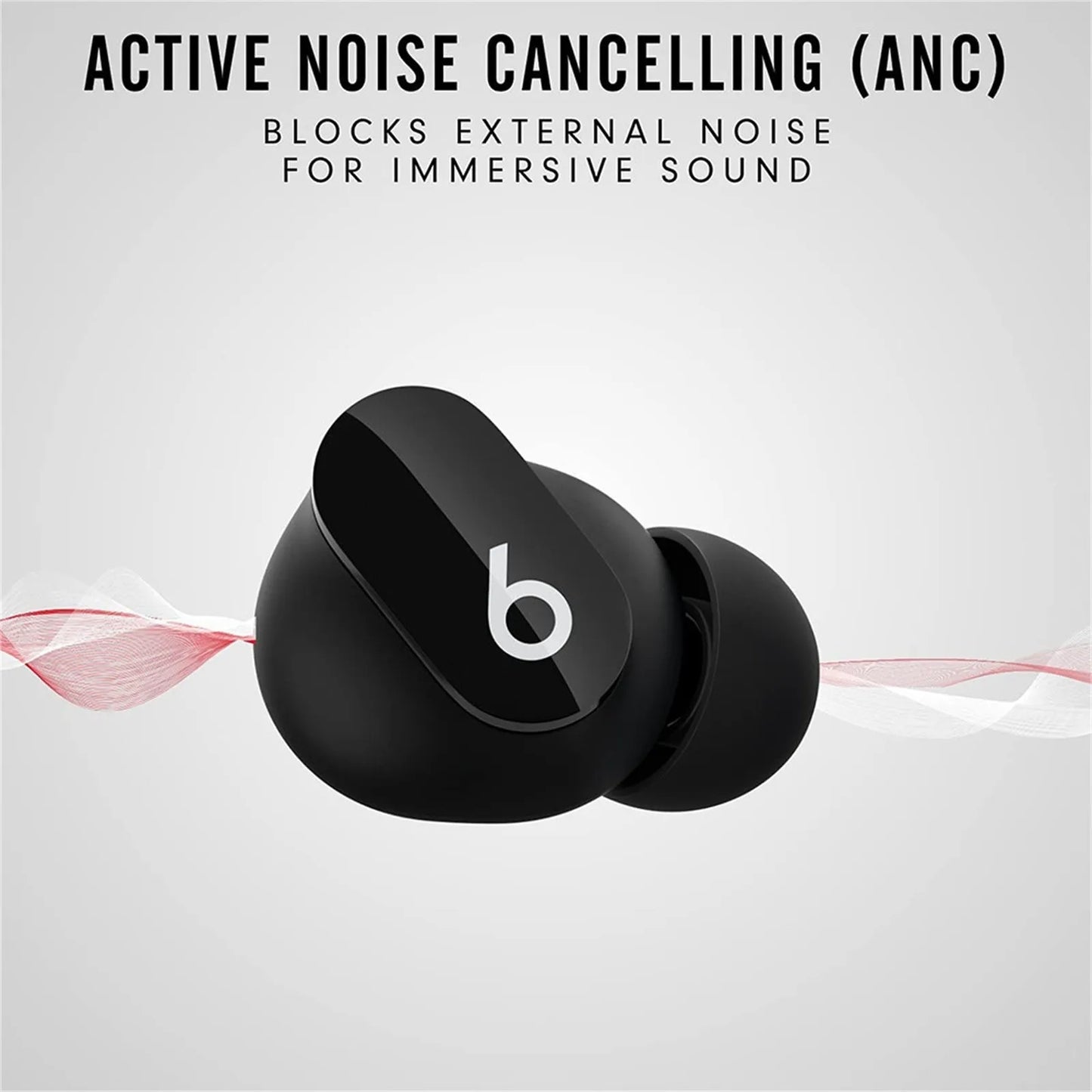 Original BEATS Studio Buds+ - Auricolari senza fili con cancellazione del rumore