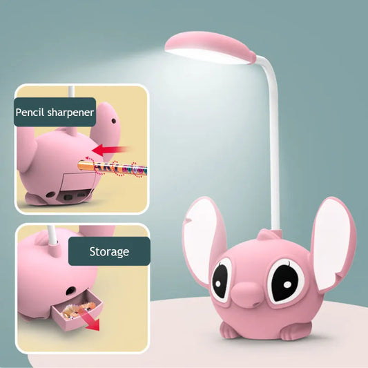 Disney Lilo &amp; Stitch LED-Schreibtischlampe mit Bleistiftspitzer
