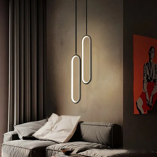 Moderner minimalistischer LED-Pendelleuchter