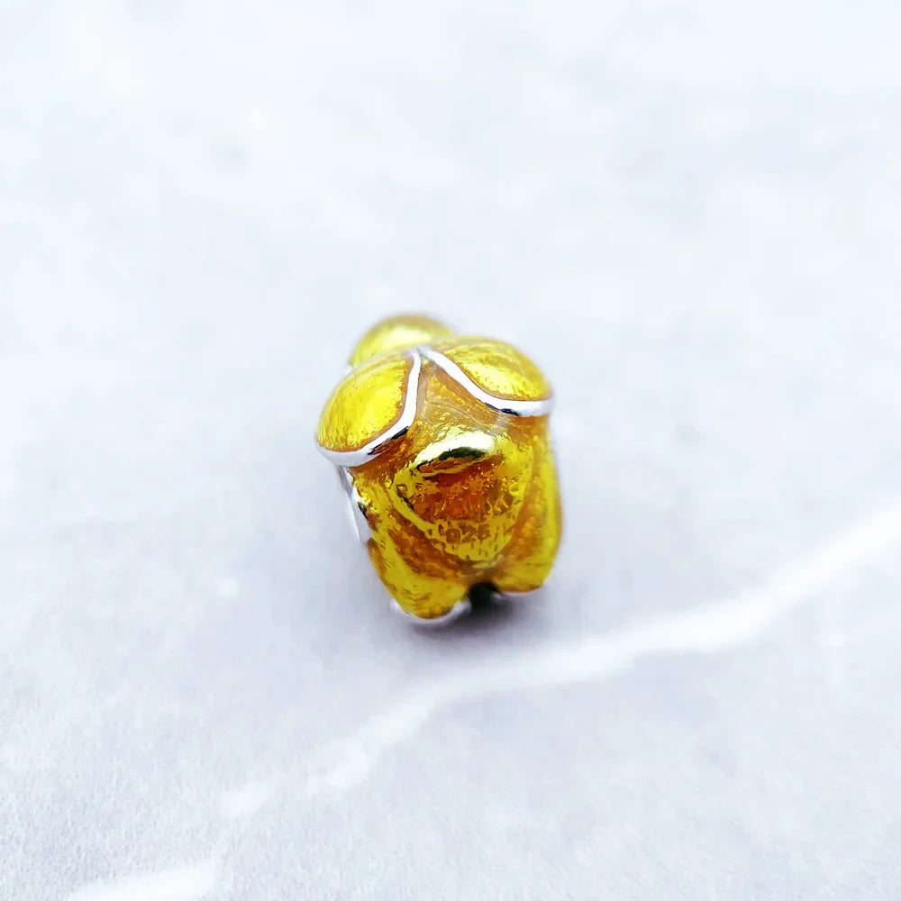 Antique Chicken Charm Chick Beads Authentic 925 Sterling Silver Europe Animal Autumn Brand Fine Diy Jewelry