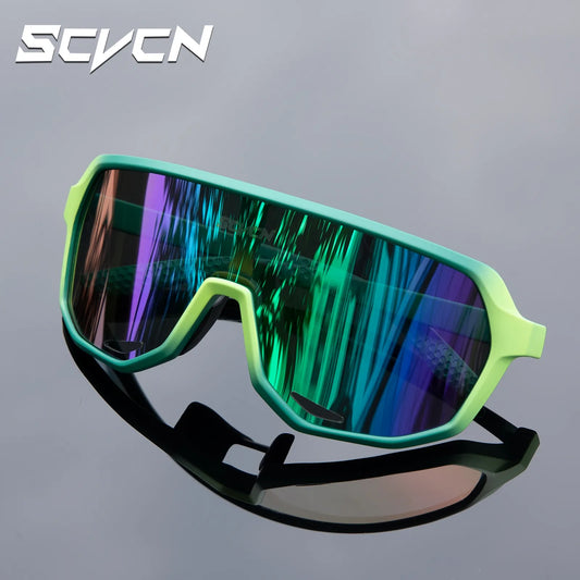 Photochrome Fahrrad-Sonnenbrille, Sportbrille für Herren, Sonne, Mountainbike, Rennrad, Fahrradbrille, Sportbrille, UV400, polarisiert, MTB