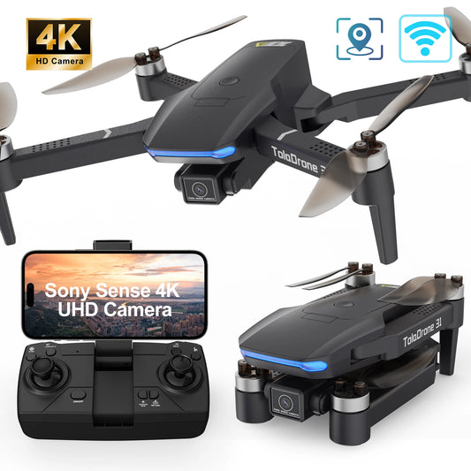 TD31GPS RC Drone With 4K Camera 5GHz WIFI FPV Optical Flow Brushless Motor Remoted Control Quadcopter for Adult Children CO