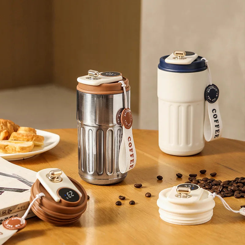 Thermos da 450 ml con display intelligente in acciaio inossidabile 