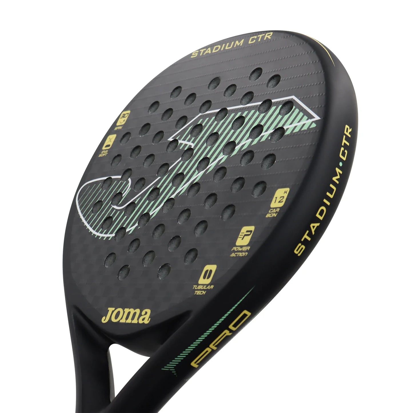 Racchetta da Padel in fibra di carbonio 12k High Blance con memoria EVA