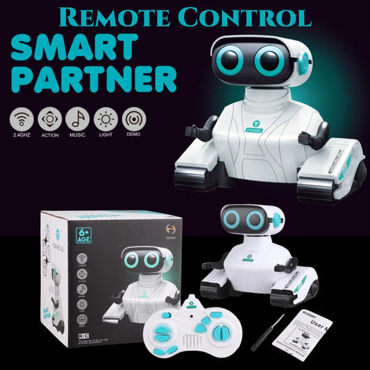 Electric Smart Robot with Remote Control (Sing & Dance)
