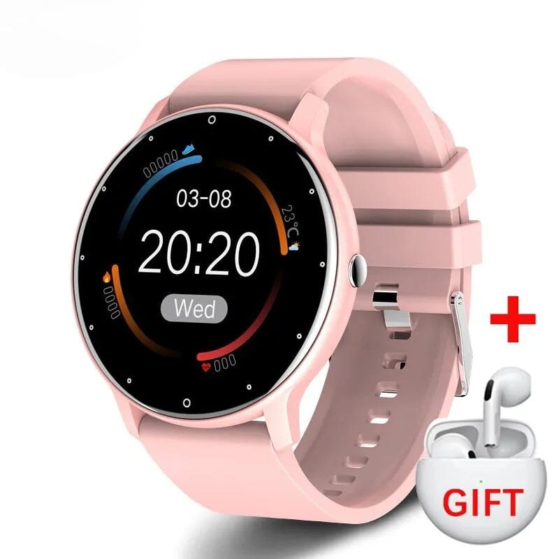 Sport-Smartwatch plus Ohrhörer für Android und iOS