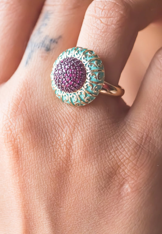 Anello piccolo giglio